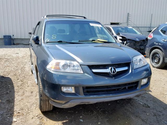 2HNYD18665H000832 - 2005 ACURA MDX TOURIN GRAY photo 1