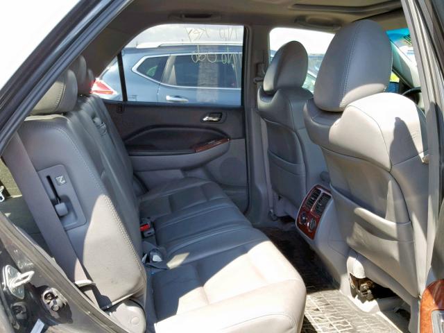 2HNYD18665H000832 - 2005 ACURA MDX TOURIN GRAY photo 6