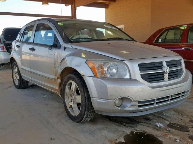 1B3HB48B97D370717 - 2007 DODGE CALIBER SX SILVER photo 1