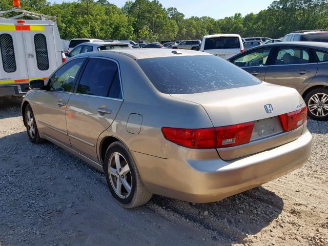 1HGCM56805A128205 - 2005 HONDA ACCORD EX GOLD photo 3