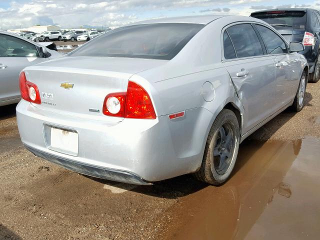 1G1ZC5E02AF215133 - 2010 CHEVROLET MALIBU 1LT 银色 照片 4