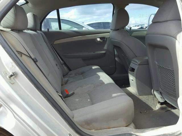 1G1ZC5E02AF215133 - 2010 CHEVROLET MALIBU 1LT 银色 照片 6