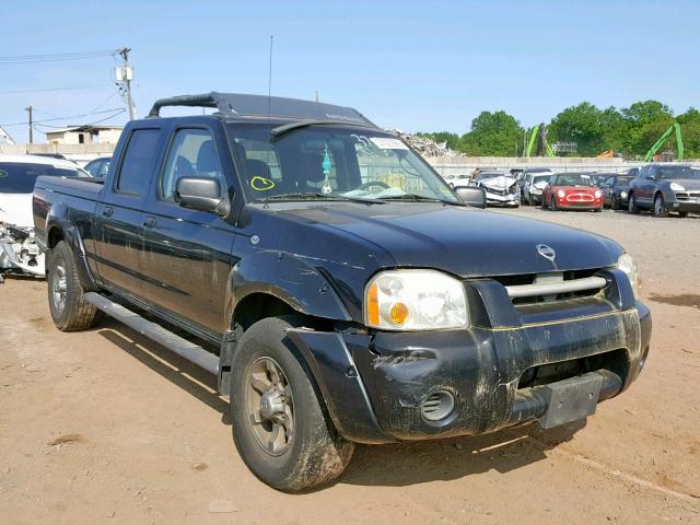 1N6ED29Y64C468430 - 2004 NISSAN FRONTIER C BLACK photo 1