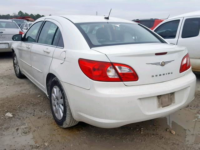 1C3LC46KX8N174911 - 2008 CHRYSLER SEBRING LX WHITE photo 3