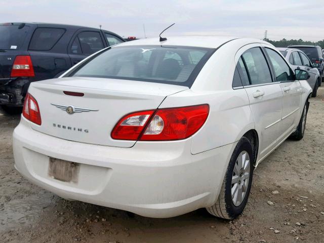 1C3LC46KX8N174911 - 2008 CHRYSLER SEBRING LX WHITE photo 4