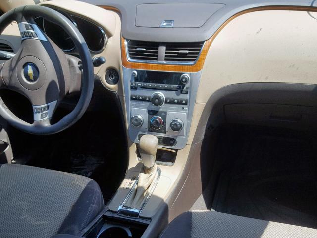 1G1ZC5E18BF306854 - 2011 CHEVROLET MALIBU 1LT 棕色 照片 9