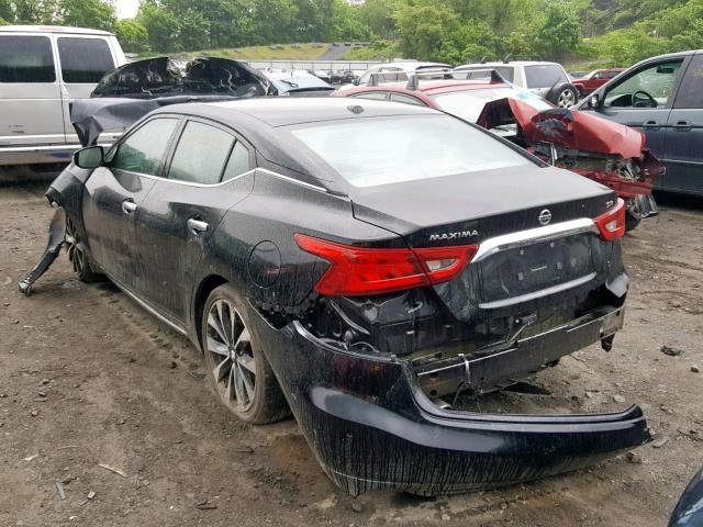 1N4AA6AP1HC382510 - 2017 NISSAN MAXIMA 3.5 BLACK photo 3