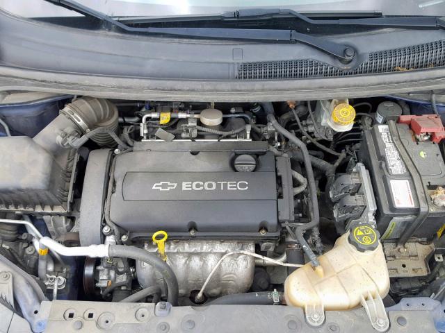 1G1JA6SH0C4196213 - 2012 CHEVROLET SONIC LS 蓝色 照片 7