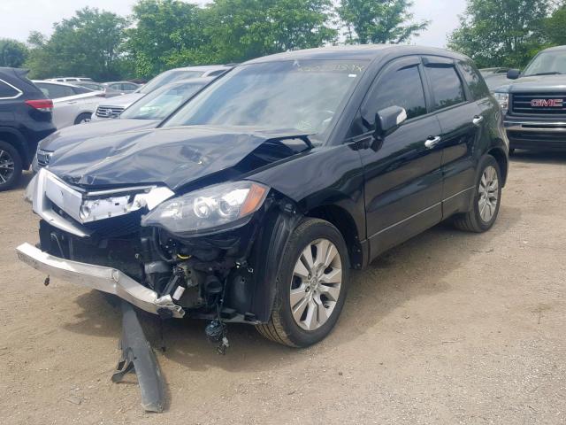 5J8TB1H25BA007530 - 2011 ACURA RDX BLACK photo 2