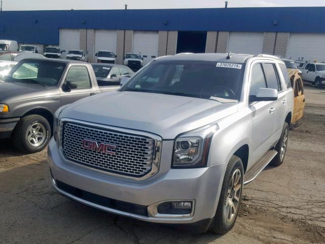 1GKS2CKJ4HR178242 - 2017 GMC YUKON DENA SILVER photo 2