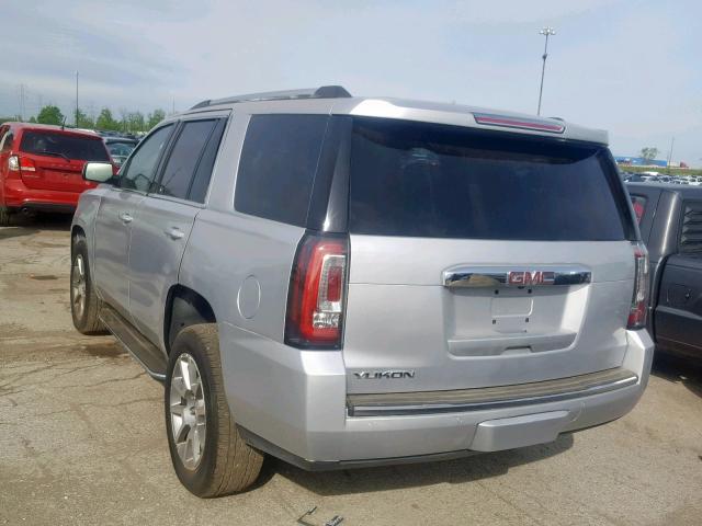 1GKS2CKJ4HR178242 - 2017 GMC YUKON DENA SILVER photo 3