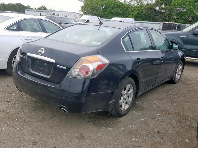 1N4CL21E19C140327 - 2009 NISSAN ALTIMA HYB BLACK photo 4