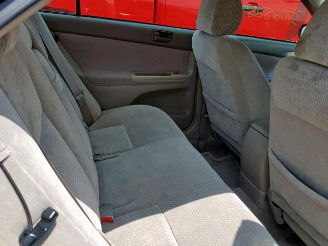 4T1BE32K43U130706 - 2003 TOYOTA CAMRY LE BURGUNDY photo 6