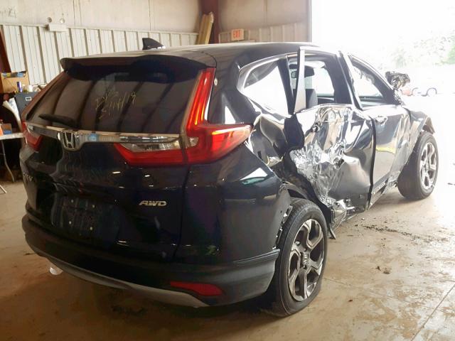 JHLRW2H8XKX002931 - 2019 HONDA CR-V EXL BLACK photo 4