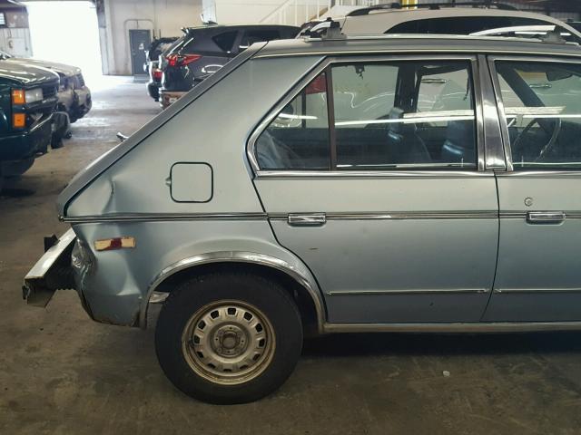 ZL44A9D159969 - 1979 DODGE OMNI BLUE photo 9