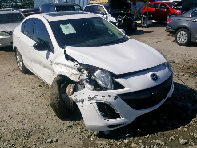 JM1BL1U69B1449307 - 2011 MAZDA 3 S WHITE photo 1