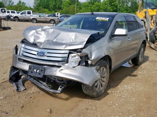 2FMDK49C28BA84991 - 2008 FORD EDGE LIMIT SILVER photo 2