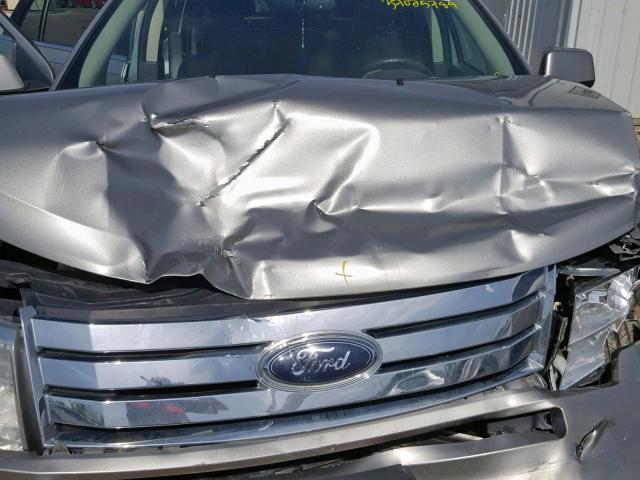 2FMDK49C28BA84991 - 2008 FORD EDGE LIMIT SILVER photo 7