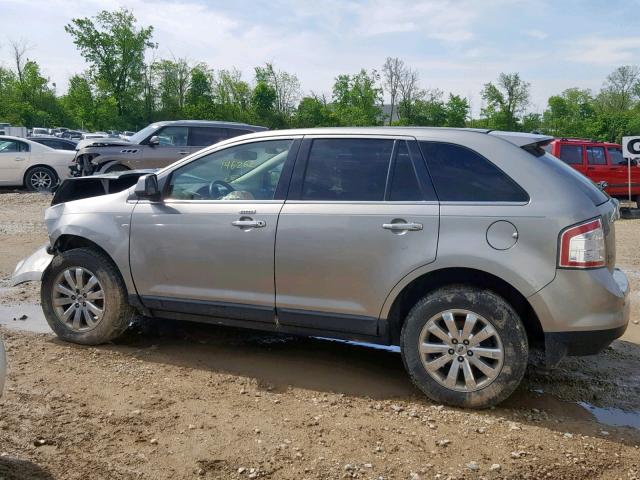 2FMDK49C28BA84991 - 2008 FORD EDGE LIMIT SILVER photo 9