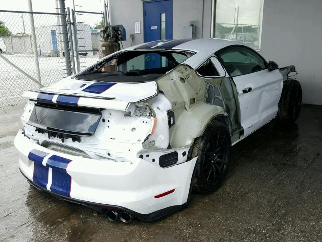 1FA6P8JZ0G5525709 - 2016 FORD MUSTANG SH WHITE photo 4