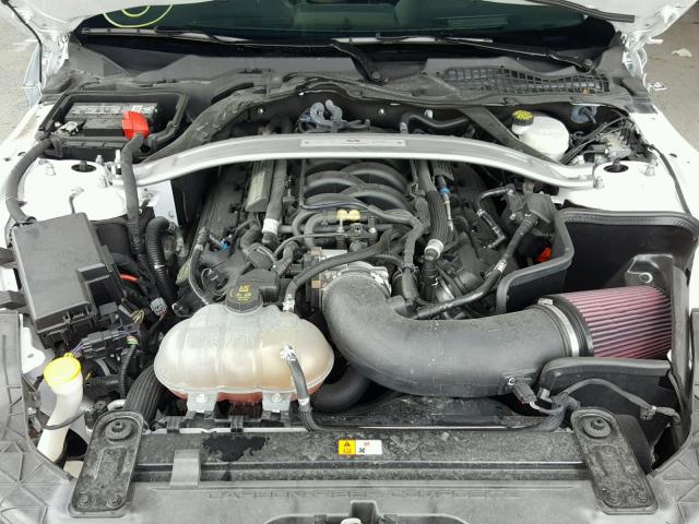 1FA6P8JZ0G5525709 - 2016 FORD MUSTANG SH WHITE photo 7