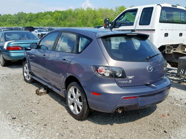 JM1BK343271621818 - 2007 MAZDA 3 HATCHBAC GRAY photo 3