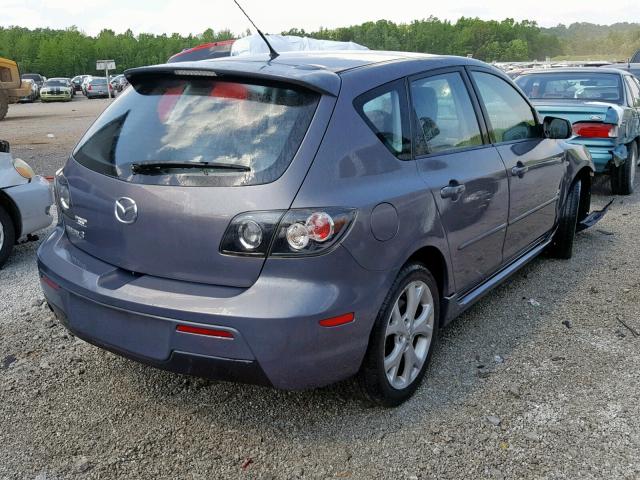 JM1BK343271621818 - 2007 MAZDA 3 HATCHBAC GRAY photo 4