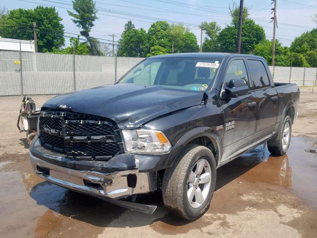 1C6RR7LT6FS649253 - 2015 RAM 1500 SLT BLACK photo 2