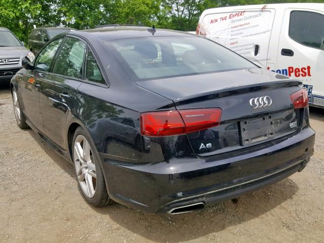 WAUFFAFC1GN181281 - 2016 AUDI A6 PREMIUM BLACK photo 3