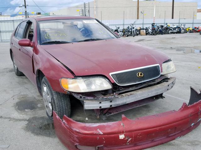 JT8JS47E9P0035006 - 1993 LEXUS GS 300 BURGUNDY photo 1