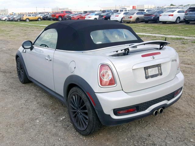 WMWSY3C57CT144719 - 2012 MINI COOPER ROA SILVER photo 3