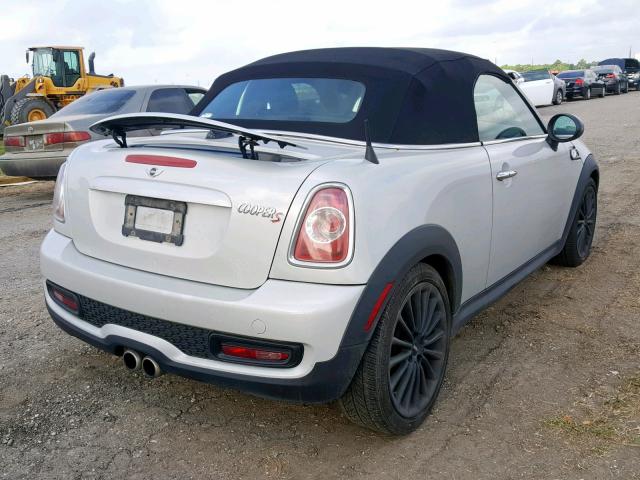 WMWSY3C57CT144719 - 2012 MINI COOPER ROA SILVER photo 4