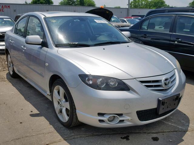 JM1BK323261541467 - 2006 MAZDA 3 S SILVER photo 1