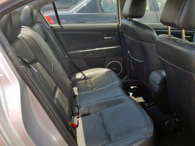 JM1BK323261541467 - 2006 MAZDA 3 S SILVER photo 6