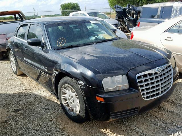 2C3KA43R86H151796 - 2006 CHRYSLER 300 BLACK photo 1