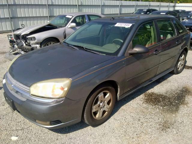 1G1ZU64835F105353 - 2005 CHEVROLET MALIBU MAX 灰色 照片 2