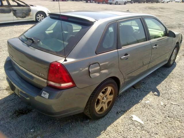 1G1ZU64835F105353 - 2005 CHEVROLET MALIBU MAX 灰色 照片 4
