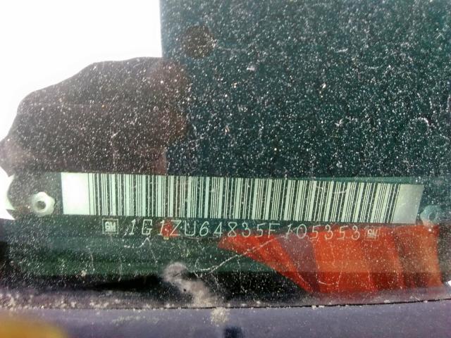 1G1ZU64835F105353 - 2005 CHEVROLET MALIBU MAX 灰色 照片 9