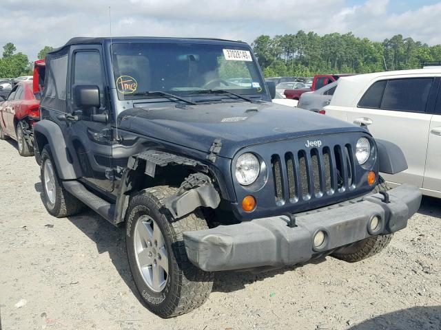 1J4FA24137L143663 - 2007 JEEP WRANGLER X BLACK photo 1