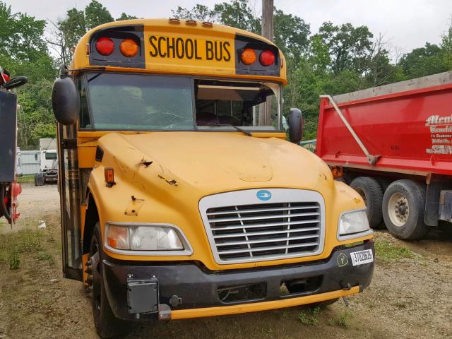 1BAKFCKH39F259596 - 2009 BLUE BIRD SCHOOL BUS YELLOW photo 1