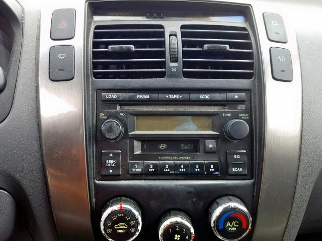 KM8JN12D25U184588 - 2005 HYUNDAI TUCSON GLS BLUE photo 9