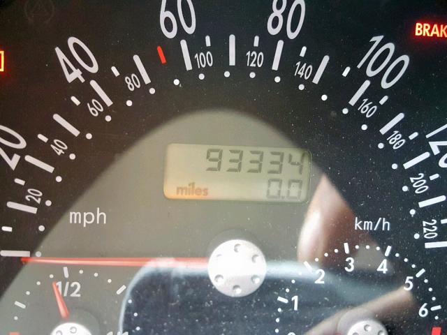 3VWBB61C1WM051430 - 1998 VOLKSWAGEN NEW BEETLE ვერცხლისფერი ფოტო 8