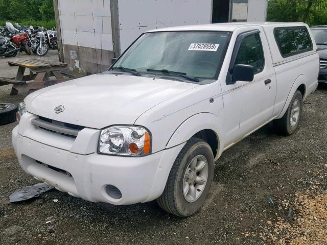 1N6DD21S11C307305 - 2001 NISSAN FRONTIER X WHITE photo 2