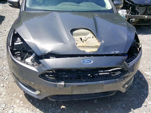 1FADP3N20HL279569 - 2017 FORD FOCUS TITA GRAY photo 9