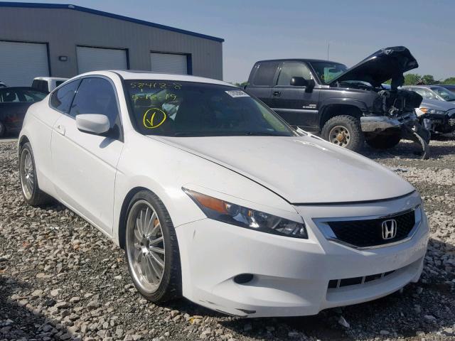 1HGCS12888A010931 - 2008 HONDA ACCORD EXL WHITE photo 1