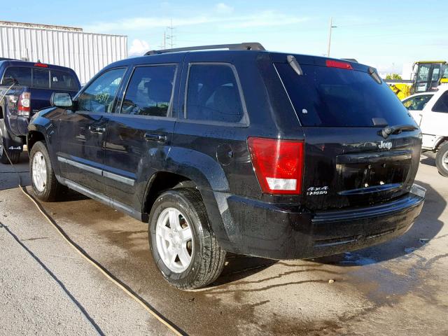 1J8GR48K57C563726 - 2007 JEEP GRAND CHER BLACK photo 3