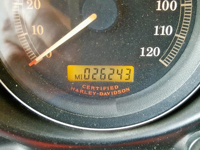 1HD1FCW174Y600248 - 2004 HARLEY-DAVIDSON FLHTCUI ORANGE photo 8