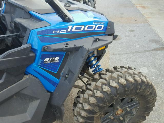 4XAVDE997FB954015 - 2015 POLARIS RZR XP 100 BLUE photo 10