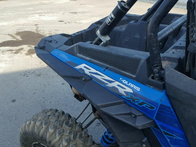 4XAVDE997FB954015 - 2015 POLARIS RZR XP 100 BLUE photo 9