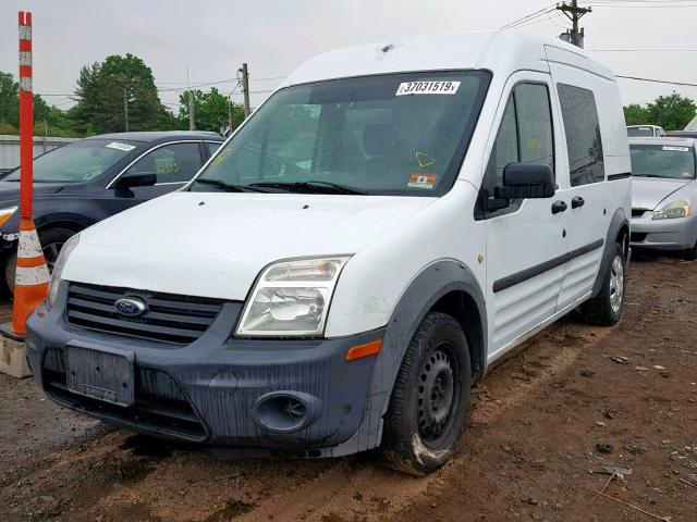 NM0LS6AN8CT118706 - 2012 FORD TRANSIT CO WHITE photo 2